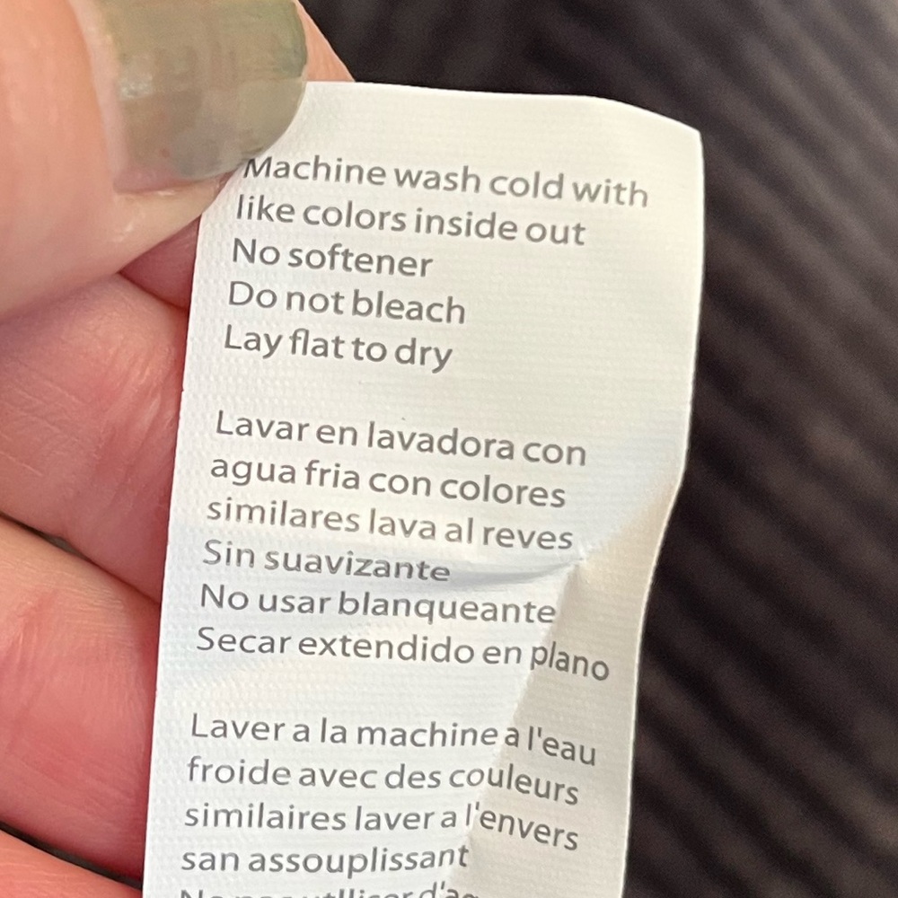 Fabletics Gray Plush Rib Half Zip Sweatshirt, Med… - image 6